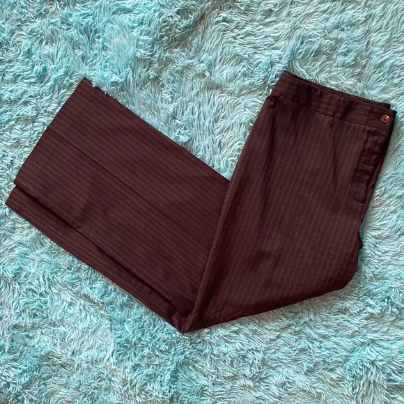 Chico's Pants - Chico’s Elegant Black Pinstripe Pant 14P/2.5 Short